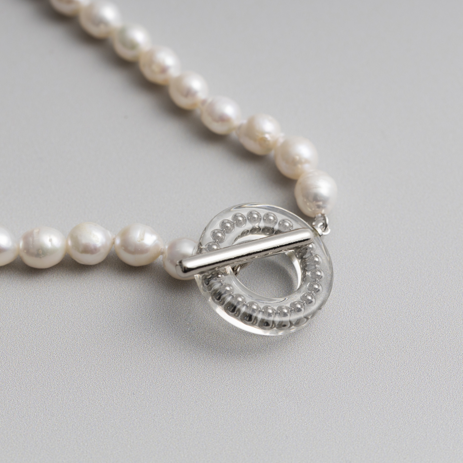 nico/アクリルマンテルネックレス